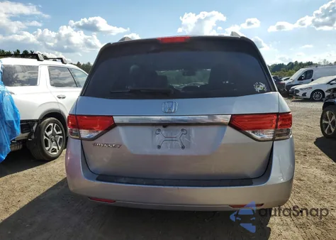 2014 Honda Odyssey Exl z USA, uszkodzony, nr VIN 5FNRL5H61EB101528